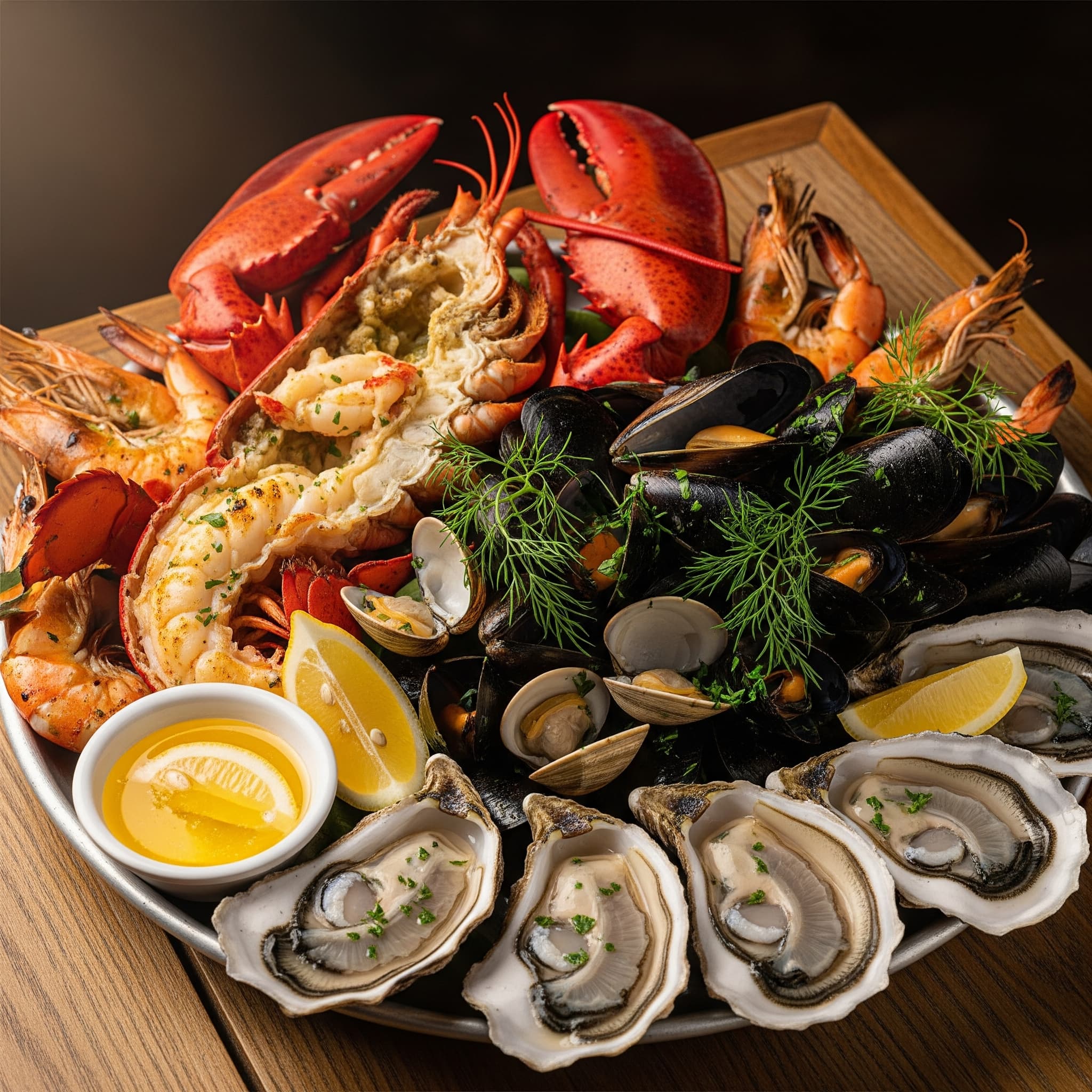 Seafood cuisine